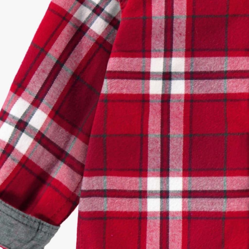 Sawyer Holiday Plaid Shirt - Little Kinfolk Boutique | Children's Clothing Regina, SK