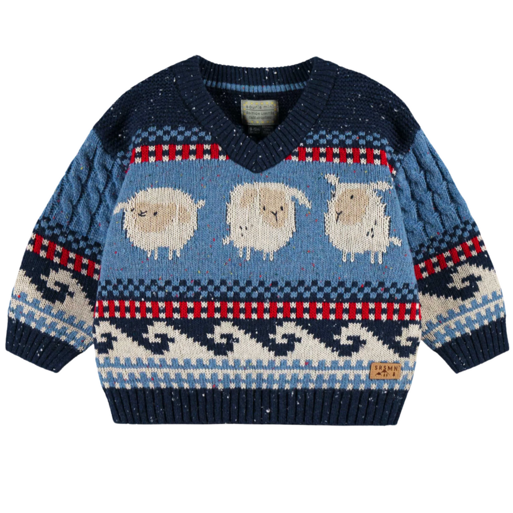 Christophe Nordic Knit Sweater - Little Kinfolk Boutique | Children's Clothing Regina, SK