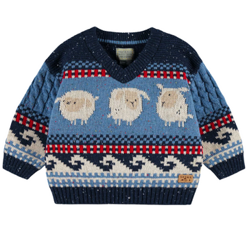 Christophe Nordic Knit Sweater - Little Kinfolk Boutique | Children's Clothing Regina, SK