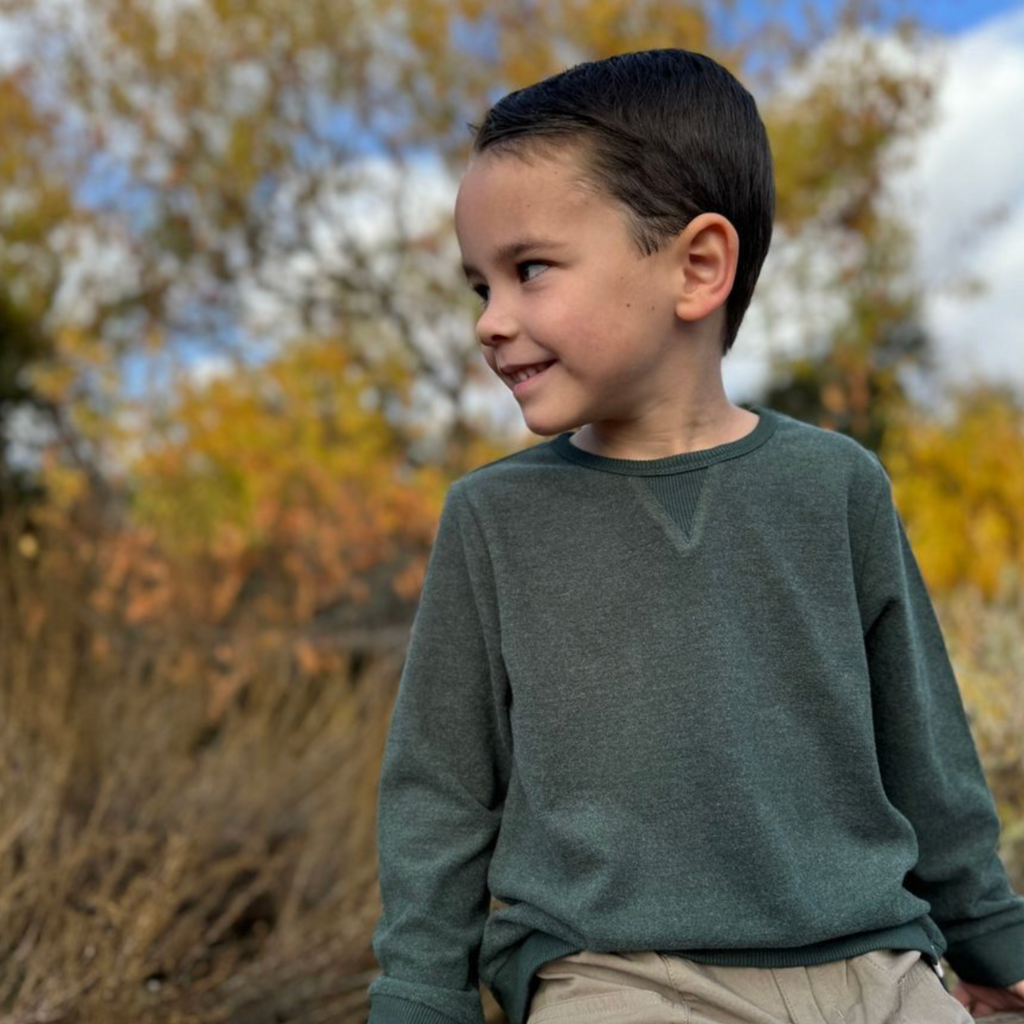 Tarquin Sweatshirts (2 Colour Options) - Little Kinfolk Boutique | Children's Clothing Regina, SK