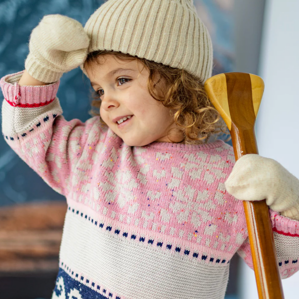 Caroline Nordic Knit Sweater - Little Kinfolk Boutique | Children's Clothing Regina, SK