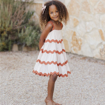 Ric Rac Dress - Little Kinfolk Boutique | Children's Clothing Regina, SK