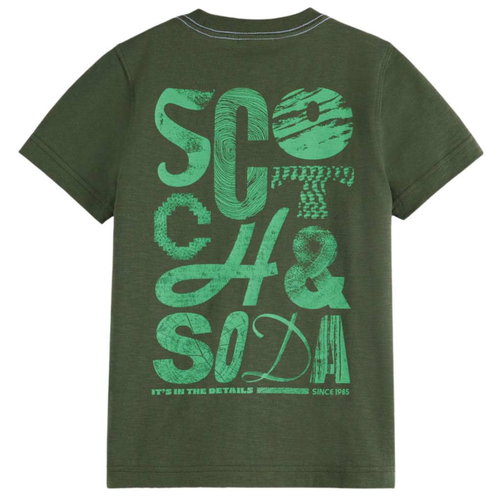 Scotch & Soda Tee w Back Logo - Little Kinfolk Boutique | Children's Clothing Regina, SK
