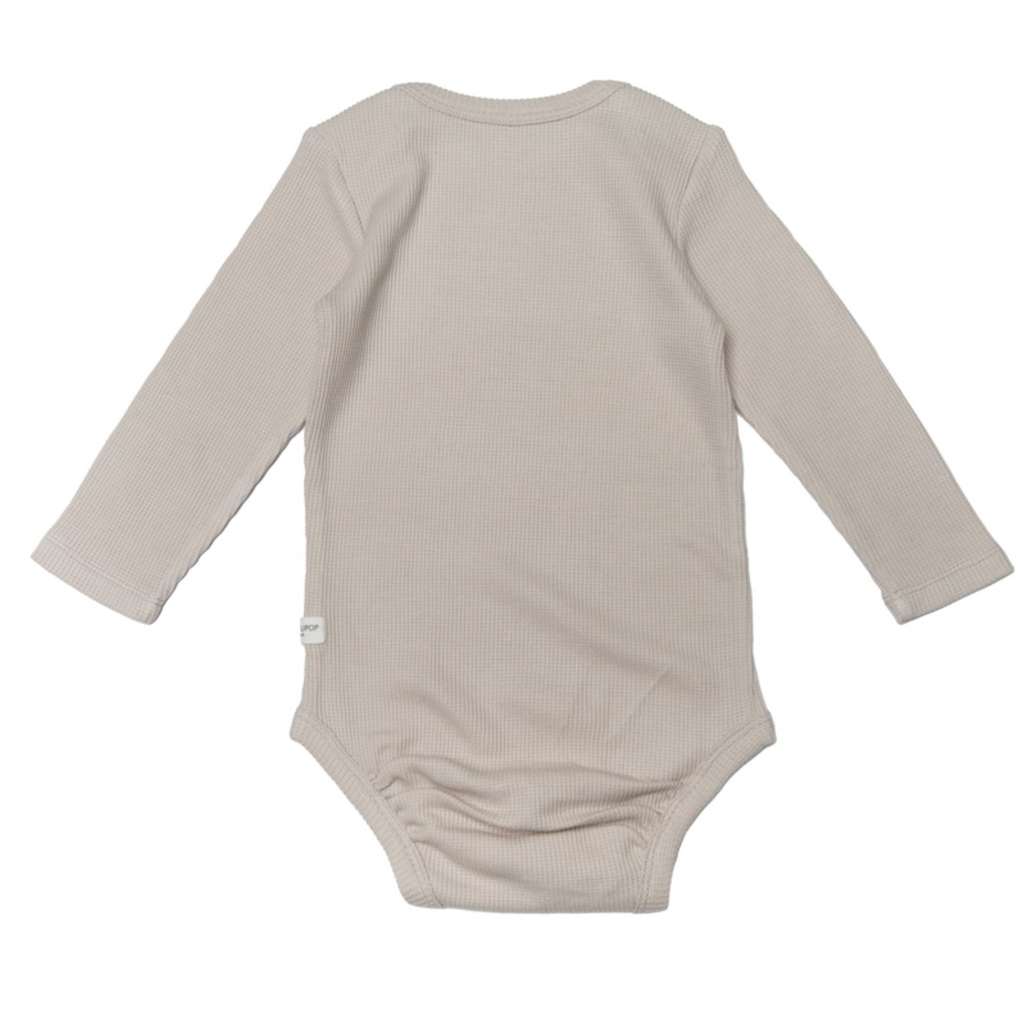 Silver Birch Waffle Long Sleeve - Little Kinfolk Boutique | Children's Clothing Regina, SK