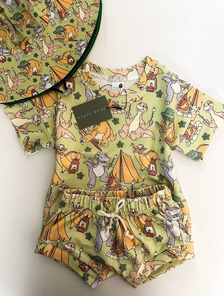 Dear Aspen - Dino Camping Set - Little Kinfolk Boutique | Children's Clothing Regina, SK