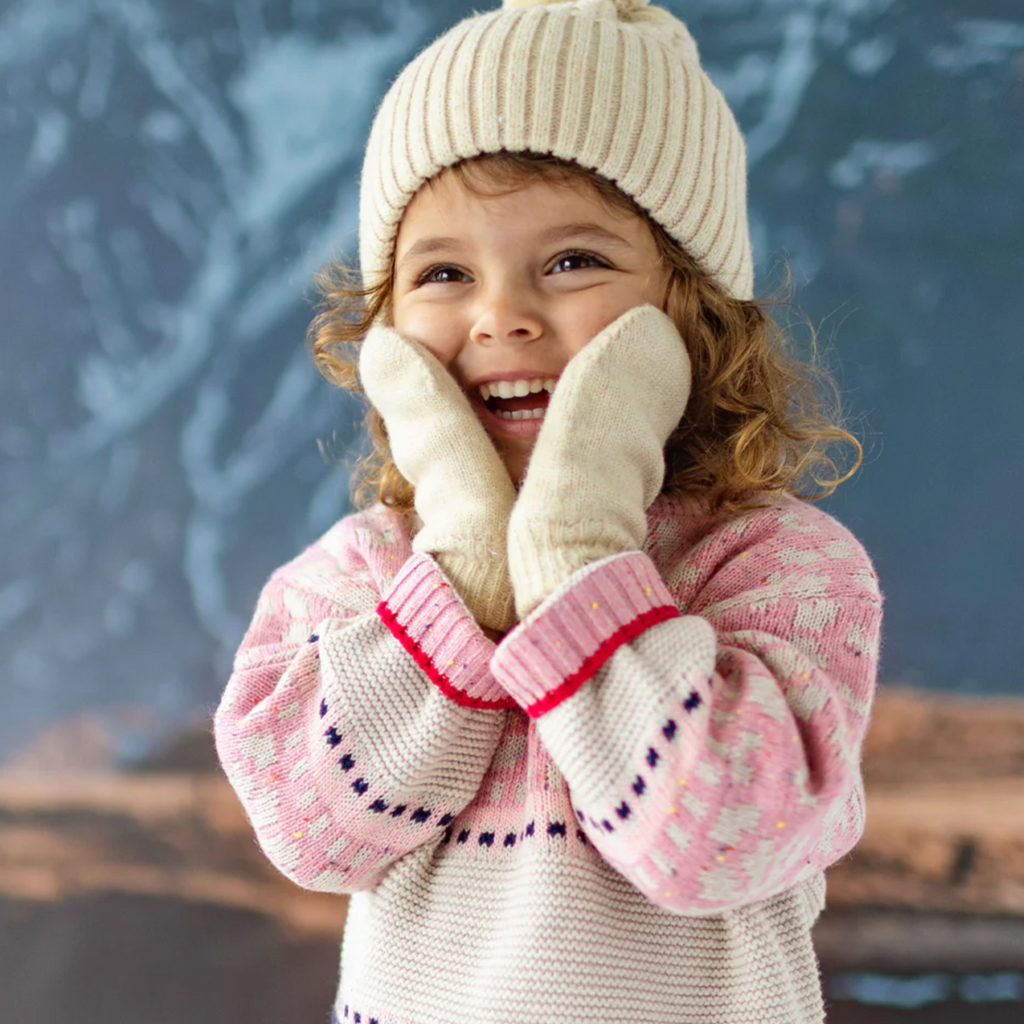Caroline Nordic Knit Sweater - Little Kinfolk Boutique | Children's Clothing Regina, SK