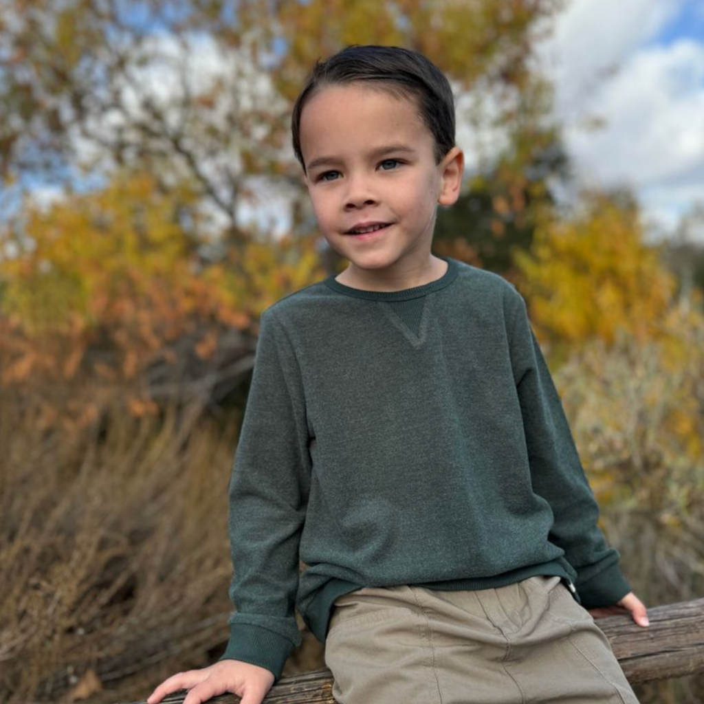 Tarquin Sweatshirts (2 Colour Options) - Little Kinfolk Boutique | Children's Clothing Regina, SK
