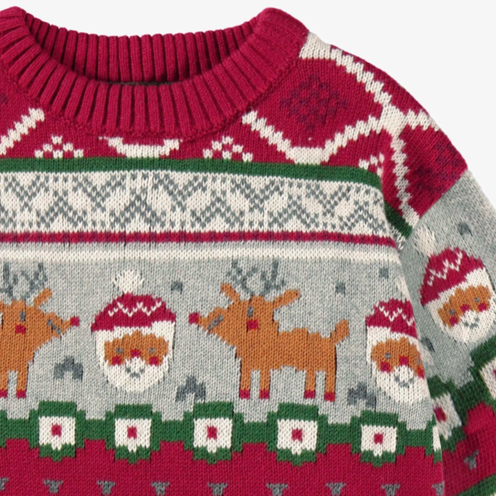 Simon Holiday Sweater - Little Kinfolk Boutique | Children's Clothing Regina, SK