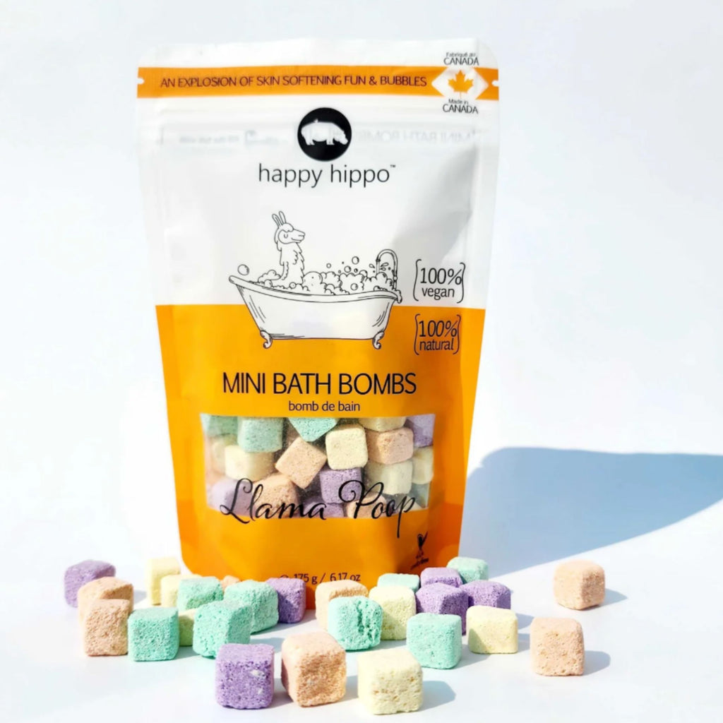 Happy Hippo Bath Co. Mini Bath Bombs - Little Kinfolk Boutique | Children's Clothing Regina, SK