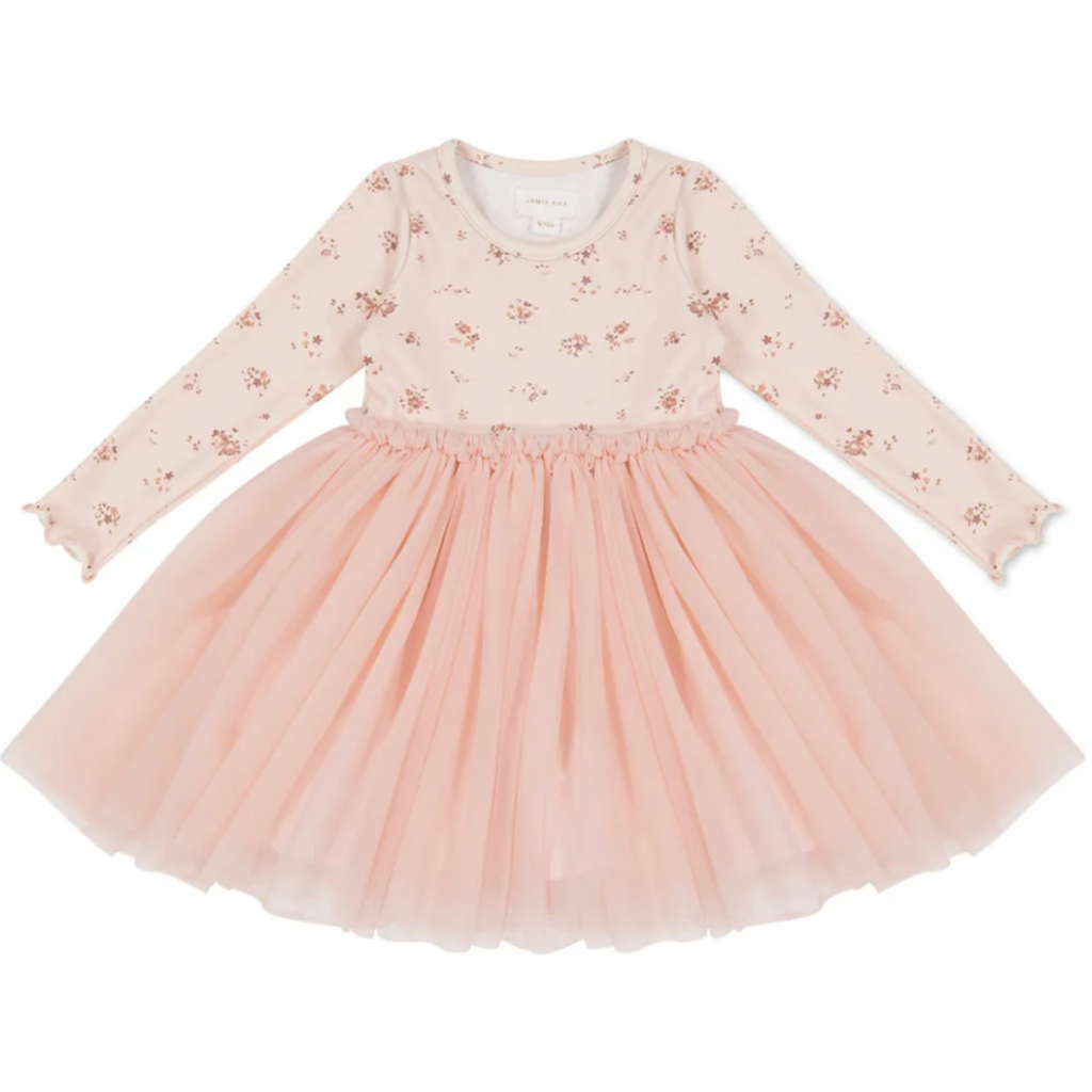 Petite Fleur Anna Tulle Dress - Little Kinfolk Boutique | Children's Clothing Regina, SK