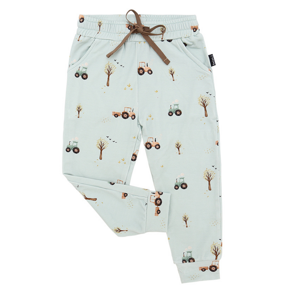 Tractor Bamboo Sweatpants - Little Kinfolk Boutique | Children's Clothing Regina, SK