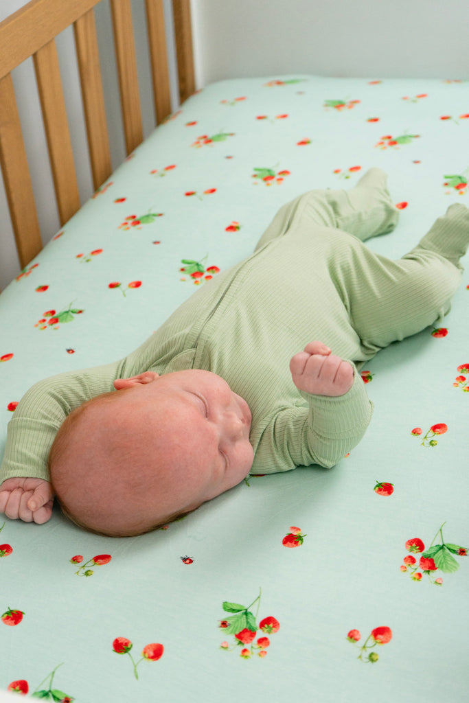 Misty Sage Ribbed Sleeper - Little Kinfolk Boutique | Children's Clothing Regina, SK