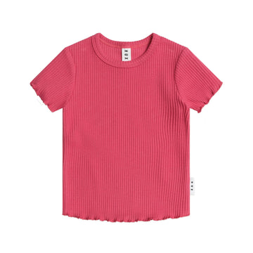 Cherry Hux Baby Tee - Little Kinfolk Boutique | Children's Clothing Regina, SK