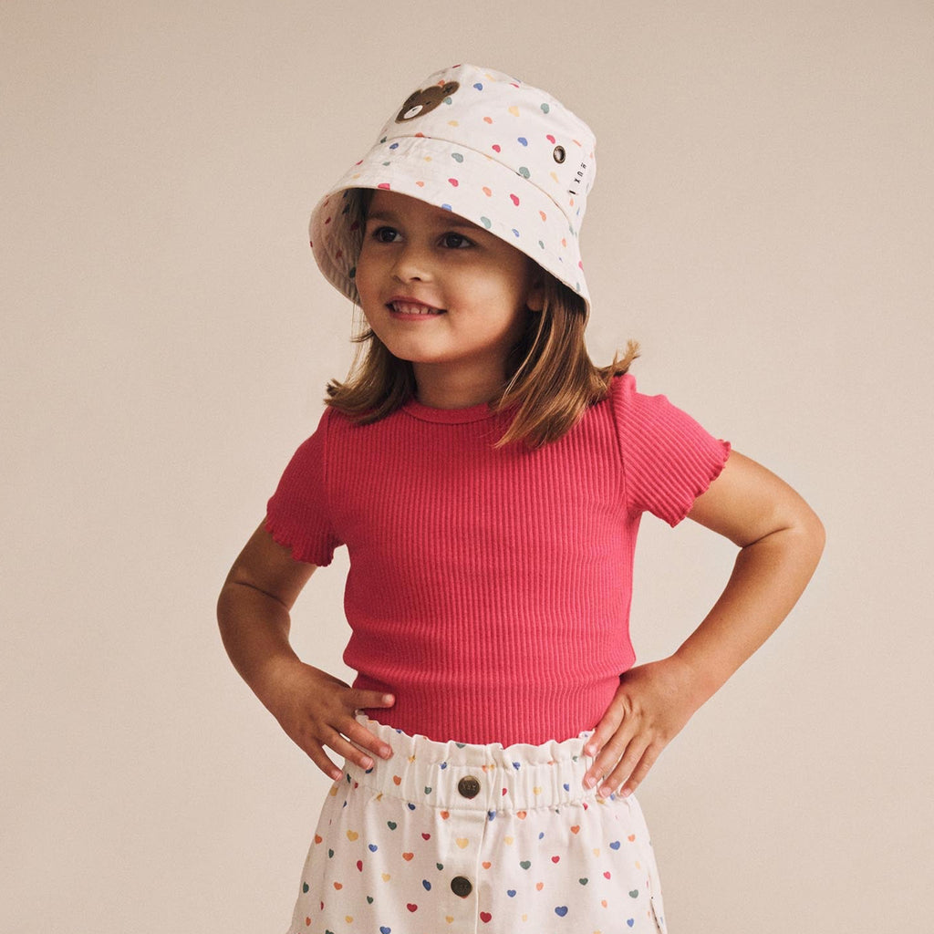 Cherry Hux Baby Tee - Little Kinfolk Boutique | Children's Clothing Regina, SK