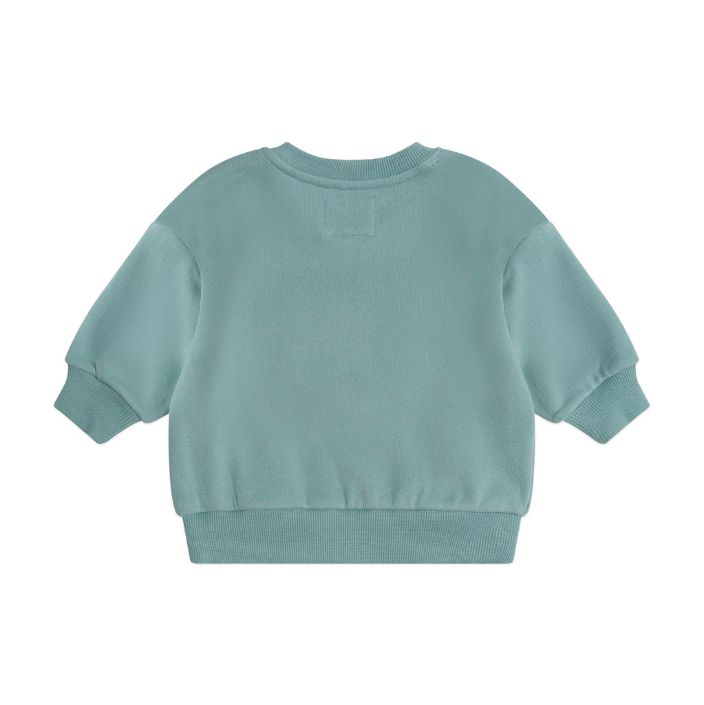 Frankie Furry Hux Baby Sweatshirt - Little Kinfolk Boutique | Children's Clothing Regina, SK