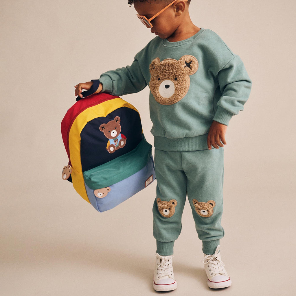Frankie Furry Hux Baby Sweatpants - Little Kinfolk Boutique | Children's Clothing Regina, SK