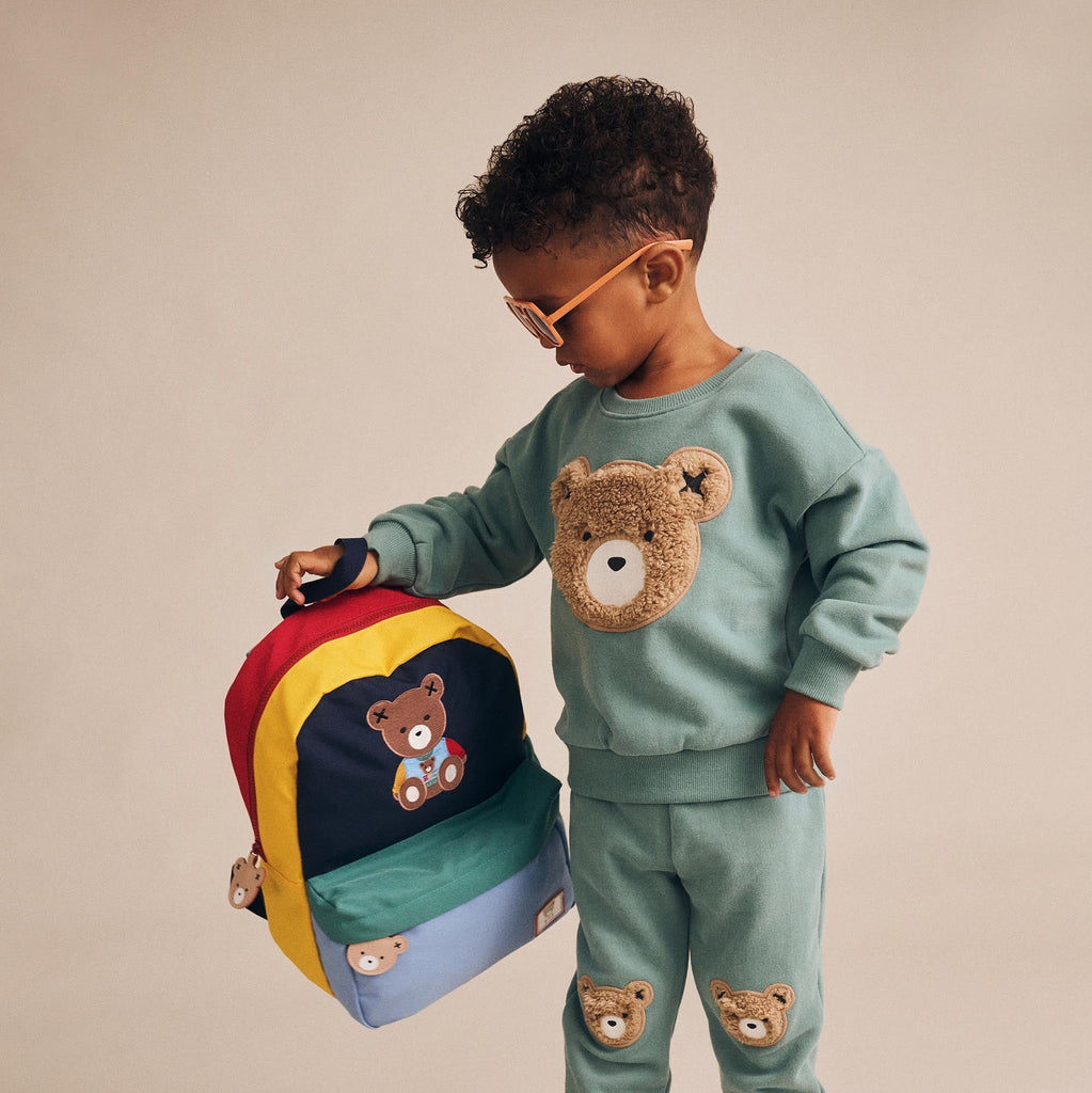 Frankie Furry Hux Baby Sweatshirt - Little Kinfolk Boutique | Children's Clothing Regina, SK