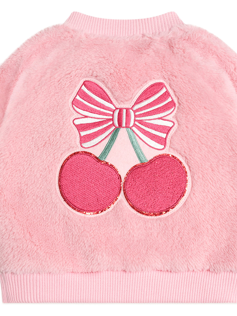Cherry Pie Hux Baby Fur Jacket - Little Kinfolk Boutique | Children's Clothing Regina, SK