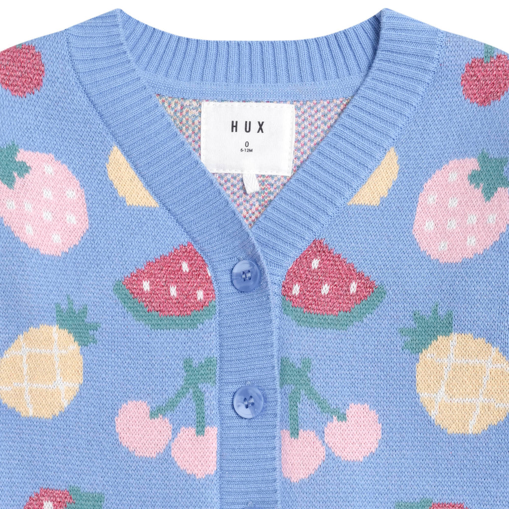 Fruit Salad Hux Baby Knit Cardi - Little Kinfolk Boutique | Children's Clothing Regina, SK