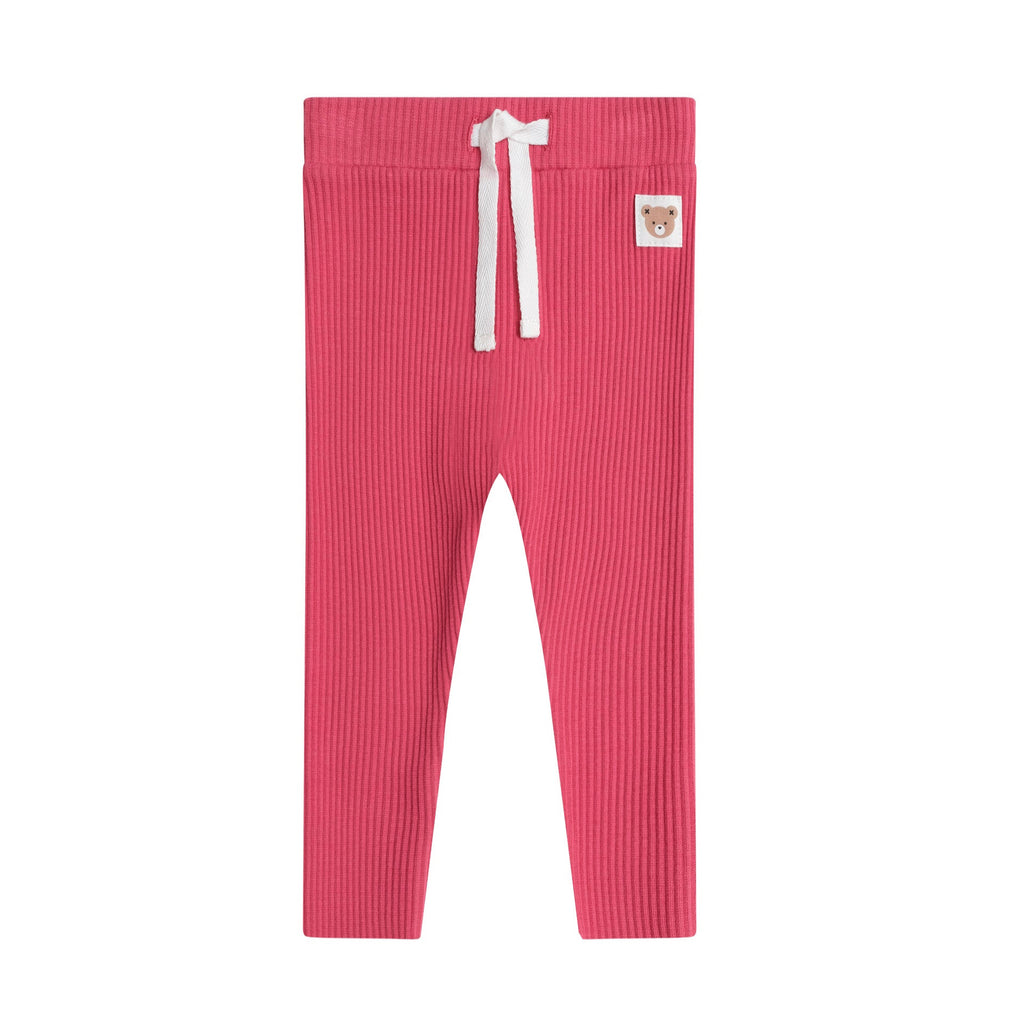 Charlie Cherry Hux Baby Leggings - Little Kinfolk Boutique | Children's Clothing Regina, SK