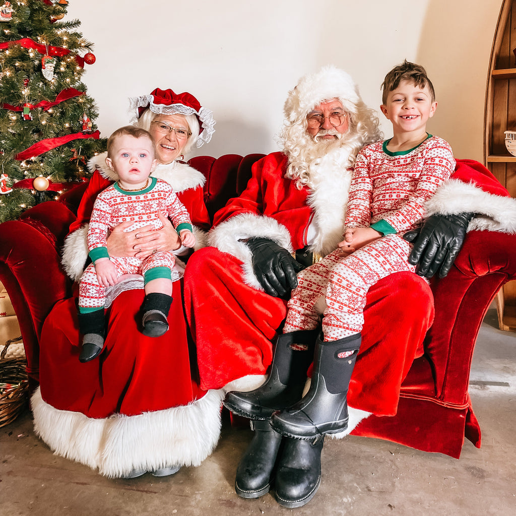 Meet Santa With Mrs. Claus at Little Kinfolk - Little Kinfolk Boutique | Children's Clothing Regina, SK