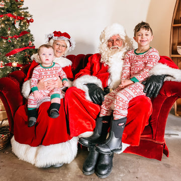 Meet Santa With Mrs. Claus at Little Kinfolk - Little Kinfolk Boutique | Children's Clothing Regina, SK