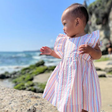 Michelle Ruffle Dress & Bloomers - Little Kinfolk Boutique