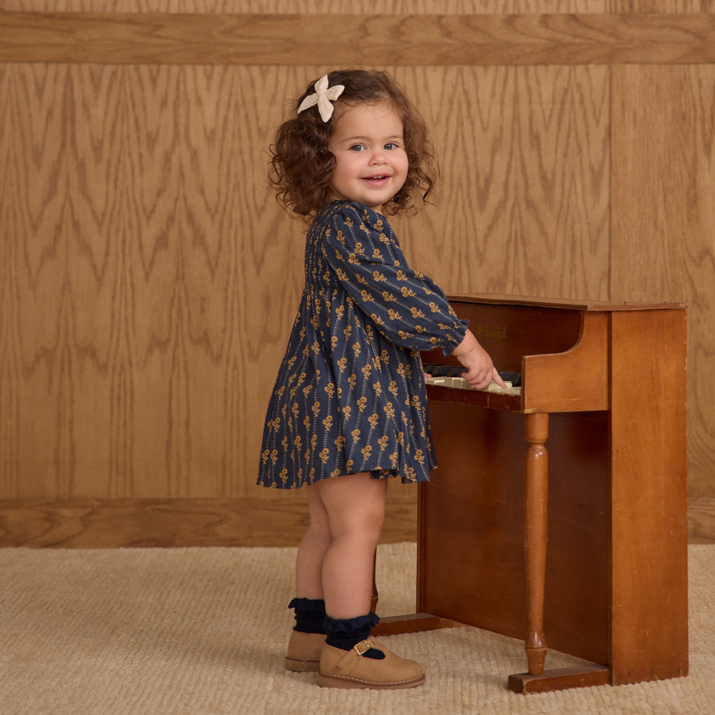 Capri Vintage Bloom Dress - Little Kinfolk Boutique | Children's Clothing Regina, SK