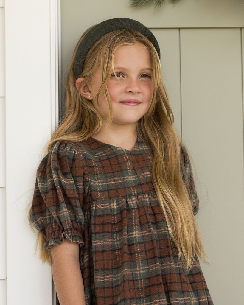 Holiday Plaid Jolene Dress - Little Kinfolk Boutique | Children's Clothing Regina, SK