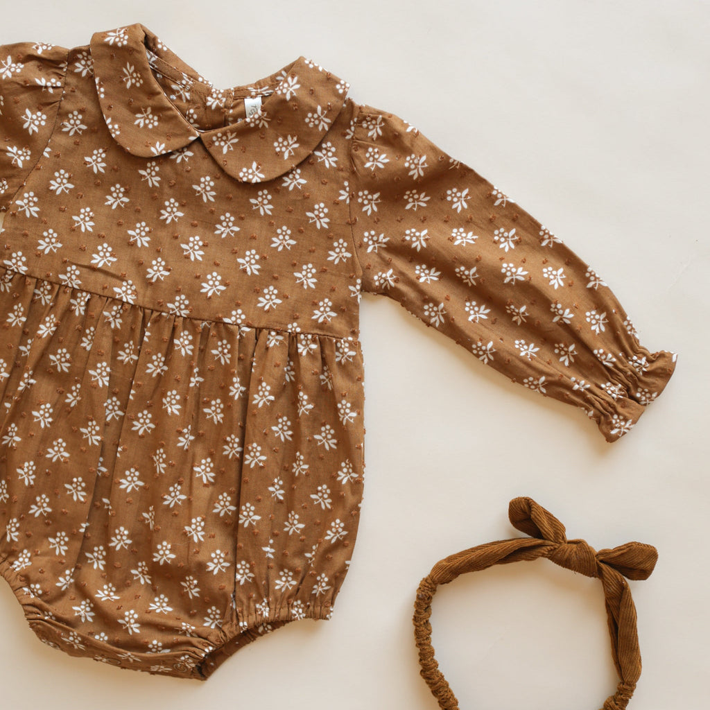 Cora Romber in Golden Fleur - Little Kinfolk Boutique | Children's Clothing Regina, SK
