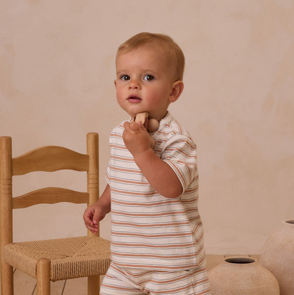 PRE-SALE Striped Grapefruit Tee - Little Kinfolk Boutique | Children's Clothing Regina, SK