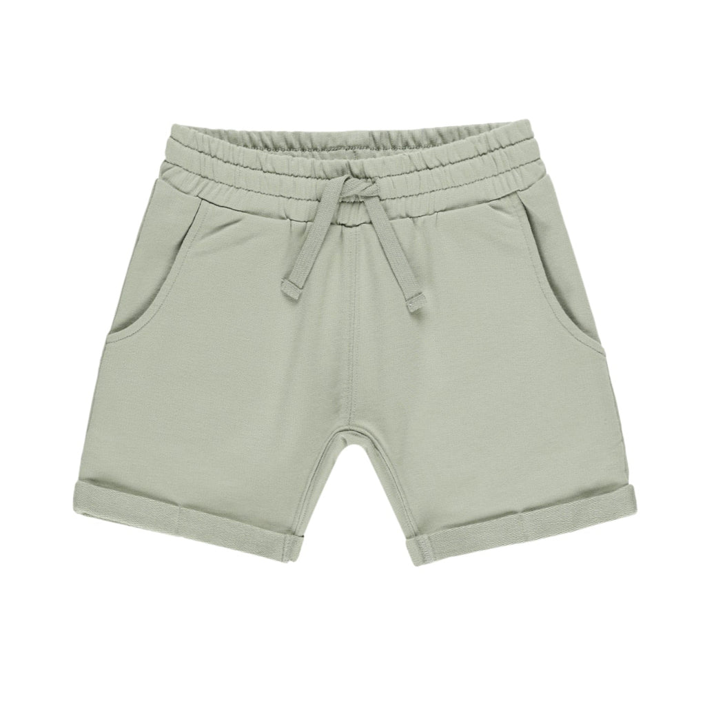 Sage Relaxed Shorts - Little Kinfolk Boutique | Children's Clothing Regina, SK