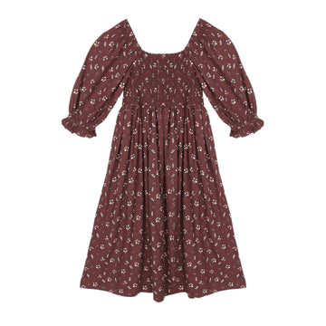Adelaide Harvest Berry Dress - Little Kinfolk Boutique | Children's Clothing Regina, SK