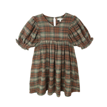 Holiday Plaid Jolene Dress - Little Kinfolk Boutique | Children's Clothing Regina, SK