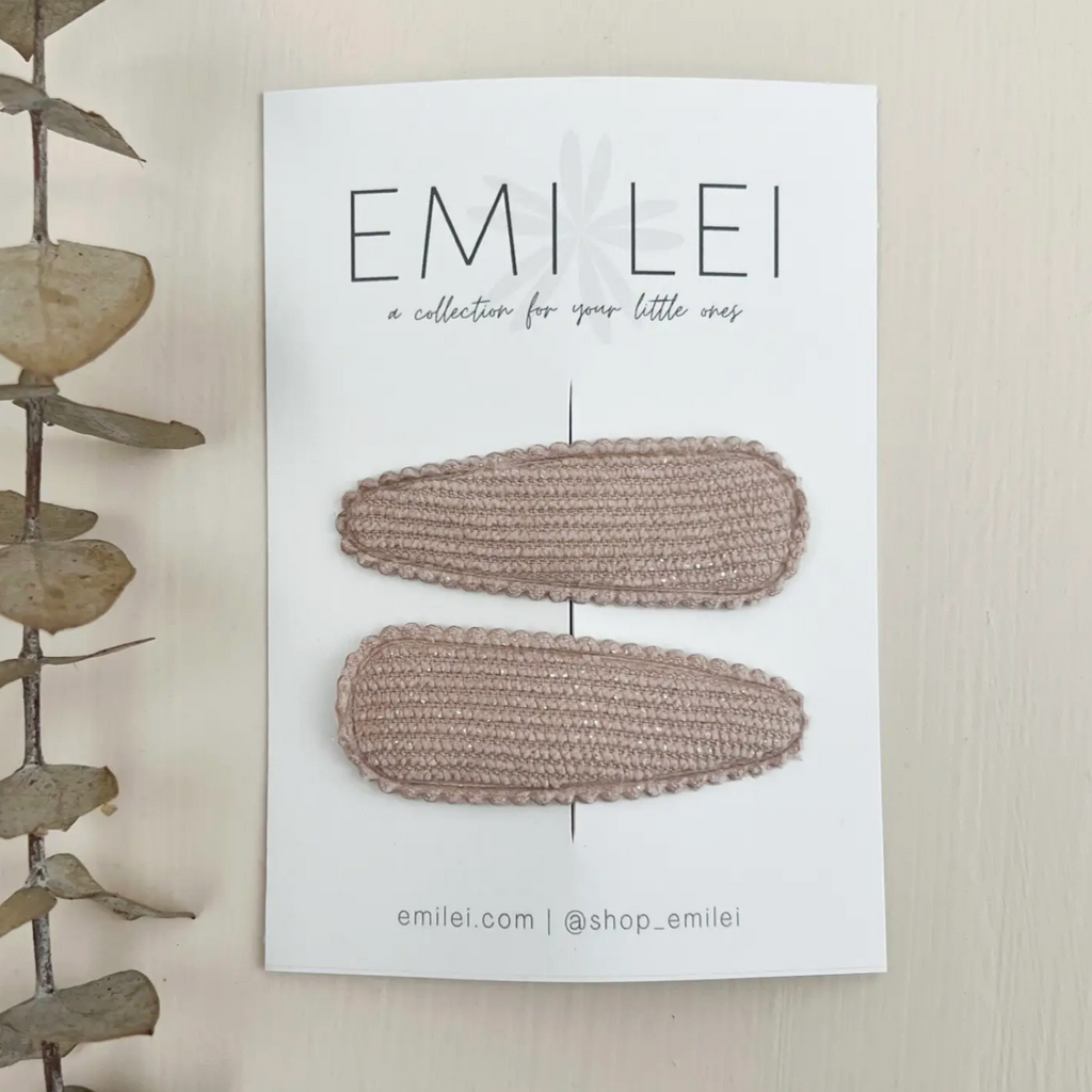 EMI LEI Snap Barrettes - Little Kinfolk Boutique