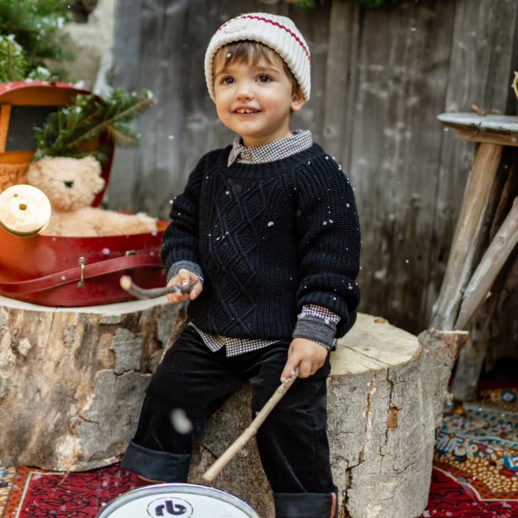 Alain Velvet Pants - Little Kinfolk Boutique | Children's Clothing Regina, SK