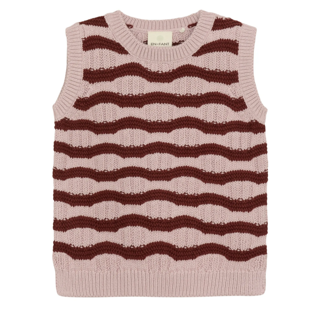 Lyla Knit Vest - Little Kinfolk Boutique | Children's Clothing Regina, SK