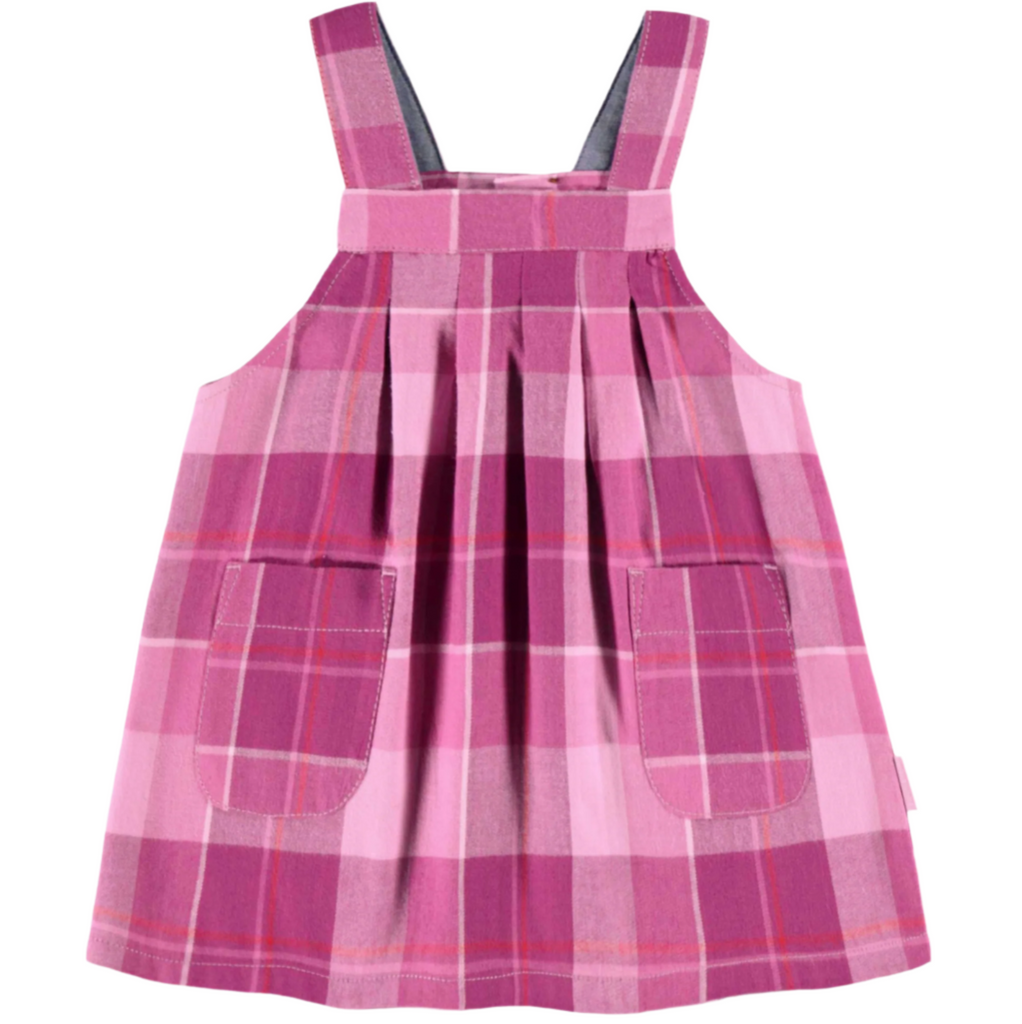 Sophia Purple Plaid Jumper - Little Kinfolk Boutique | Children's Clothing Regina, SK