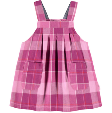 Sophia Purple Plaid Jumper - Little Kinfolk Boutique | Children's Clothing Regina, SK
