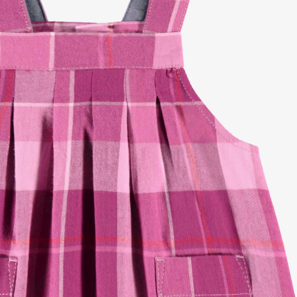 Sophia Purple Plaid Jumper - Little Kinfolk Boutique | Children's Clothing Regina, SK