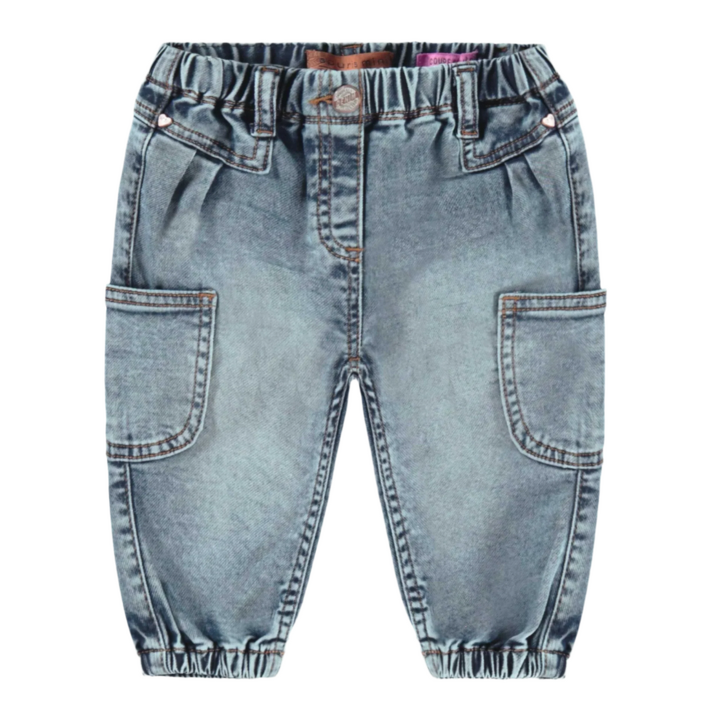 Isabella Cargo Stretch Denim - Little Kinfolk Boutique | Children's Clothing Regina, SK