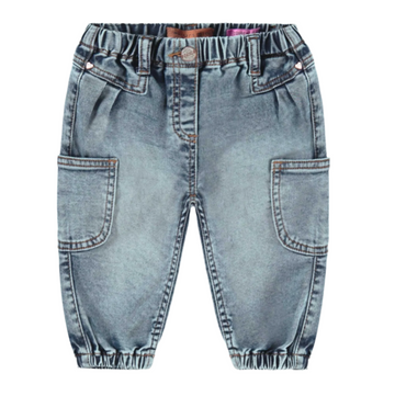 Isabella Cargo Stretch Denim - Little Kinfolk Boutique | Children's Clothing Regina, SK