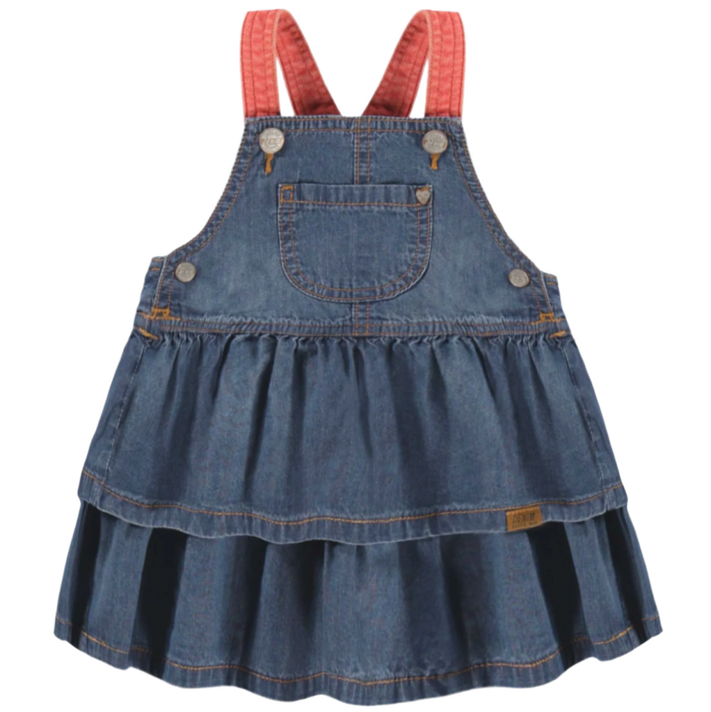Juniper Denim Jumper - Little Kinfolk Boutique | Children's Clothing Regina, SK