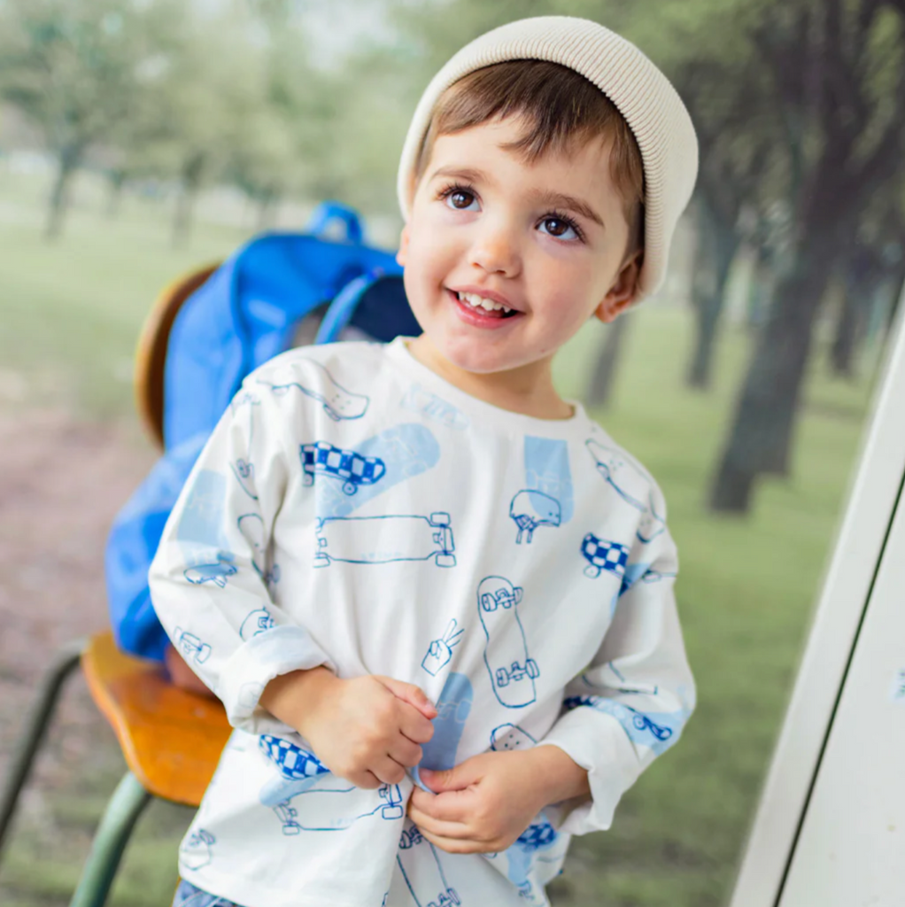 Jesse Skateboard Tee - Little Kinfolk Boutique | Children's Clothing Regina, SK
