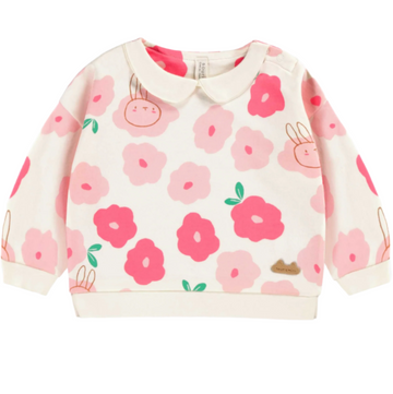 Delilah floral Pullover - Little Kinfolk Boutique | Children's Clothing Regina, SK