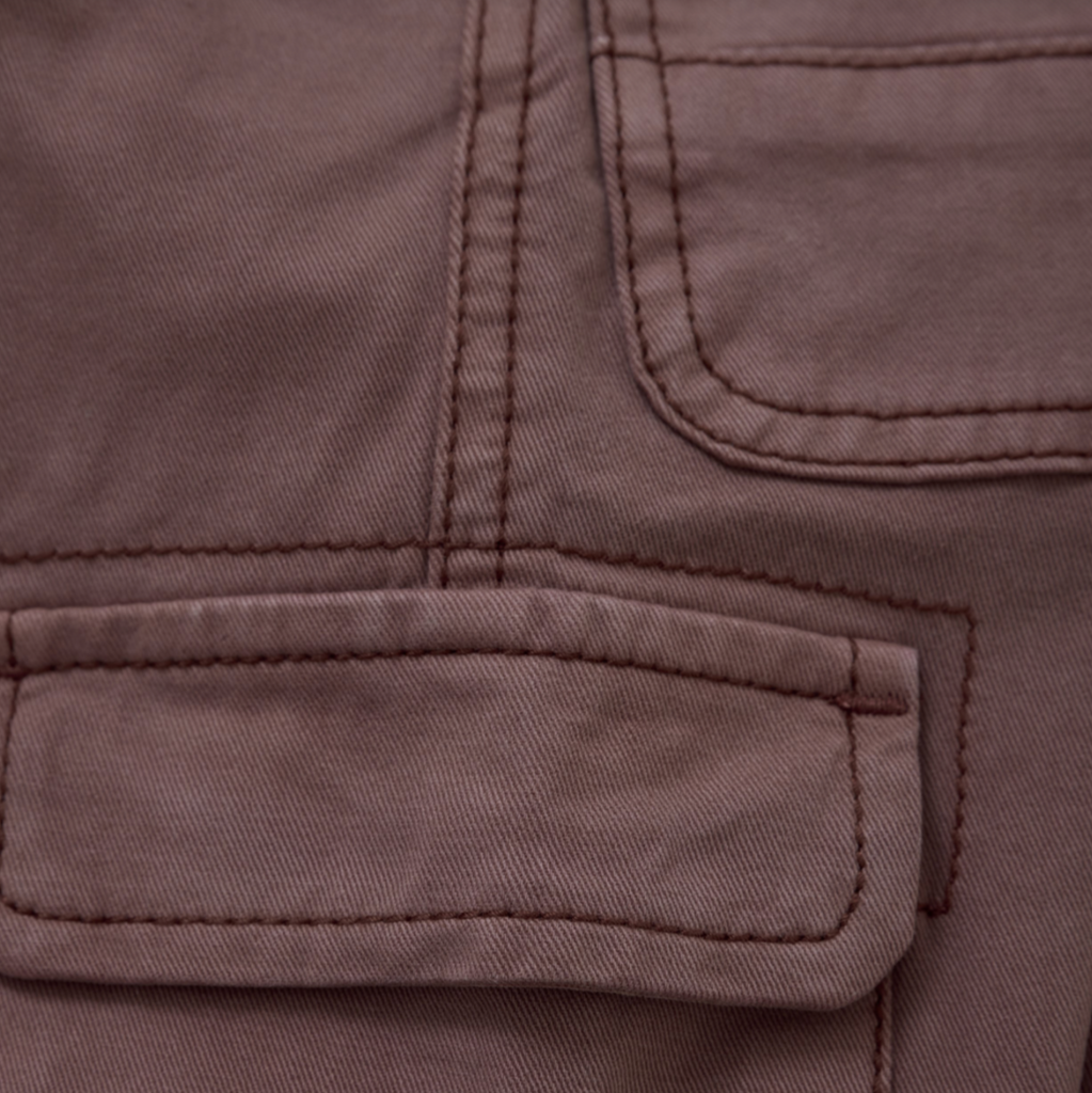Boysenberry Twill Stretch Cargos - Little Kinfolk Boutique | Children's Clothing Regina, SK