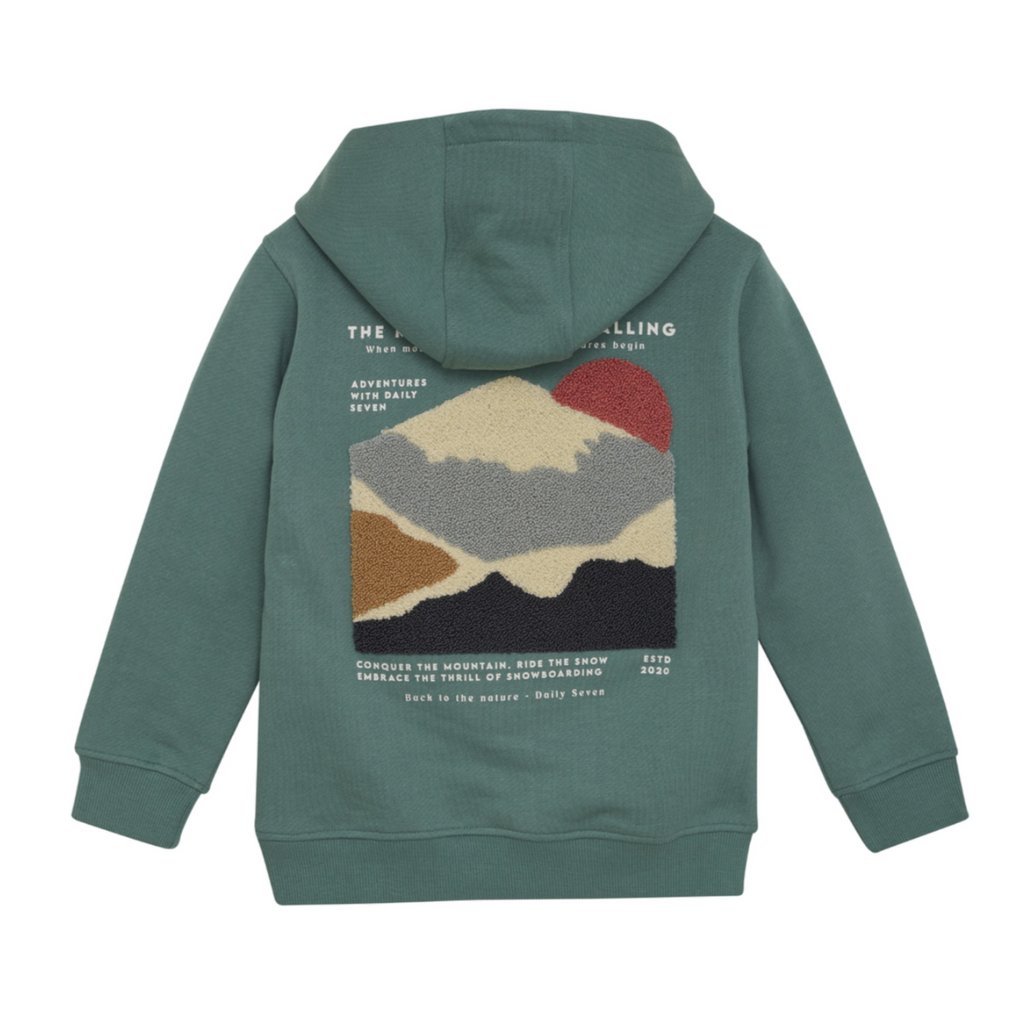 The Mountains Are Calling Hoodie - Little Kinfolk Boutique | Children's Clothing Regina, SK