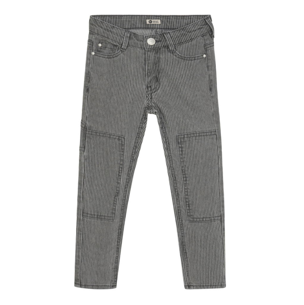 Johnny Work Stripe Stretch Denim - Little Kinfolk Boutique | Children's Clothing Regina, SK