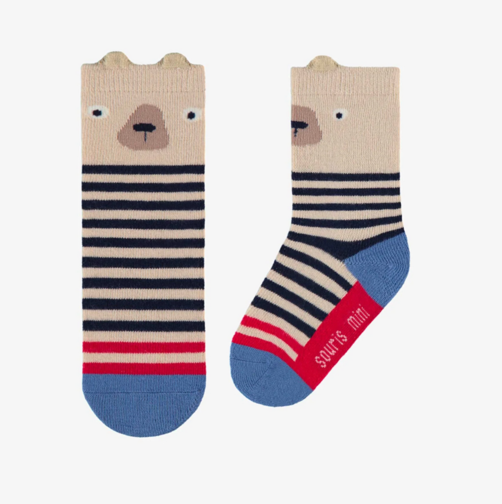 Baby Bear Socks - Little Kinfolk Boutique | Children's Clothing Regina, SK