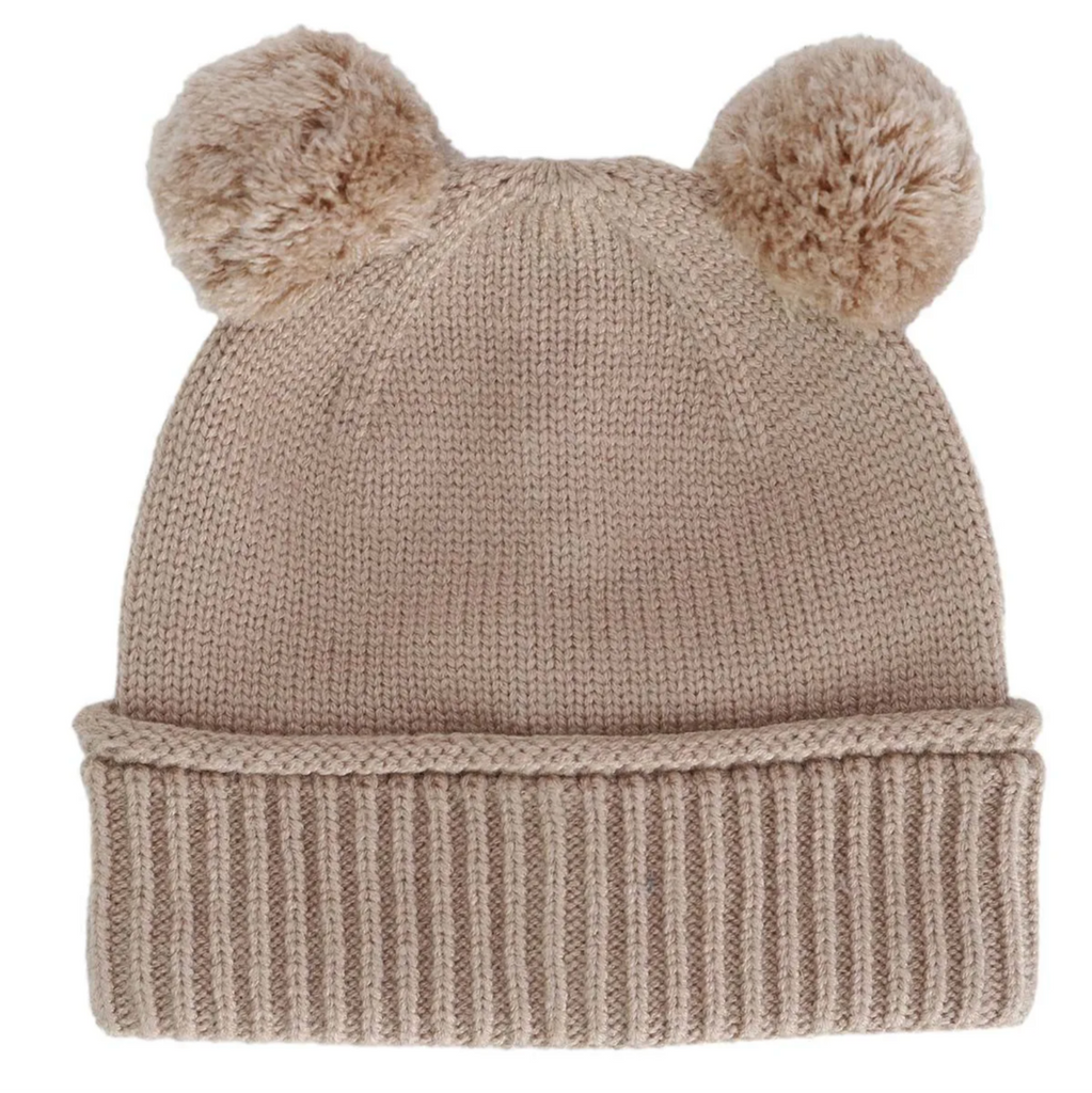 My First Hat - Knit Oatmeal Newborn Soft Touch Baby Toque - Little Kinfolk Boutique | Children's Clothing Regina, SK